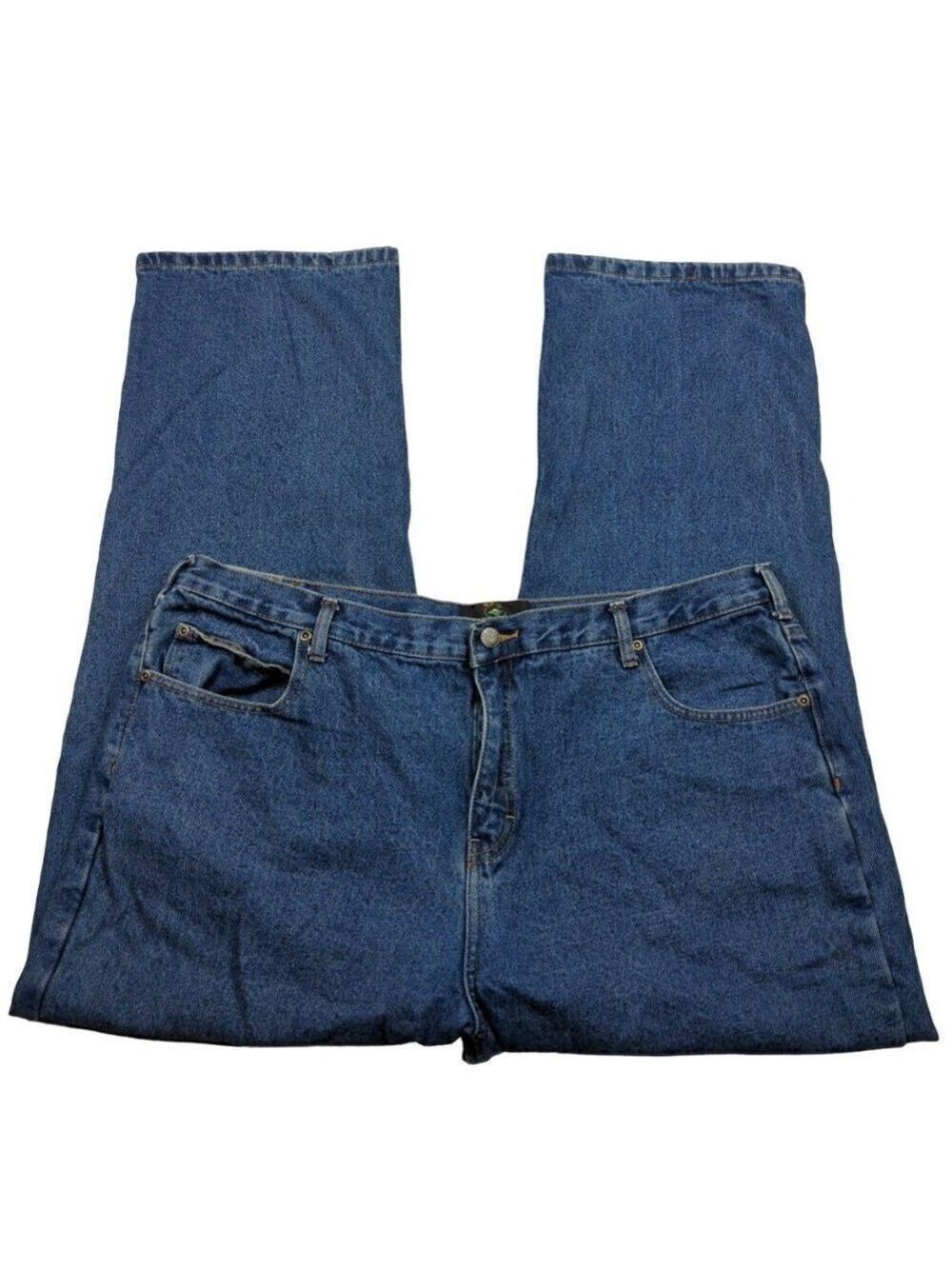 Redhead Men's Straight Leg Jeans 42x30 Flannel Lined